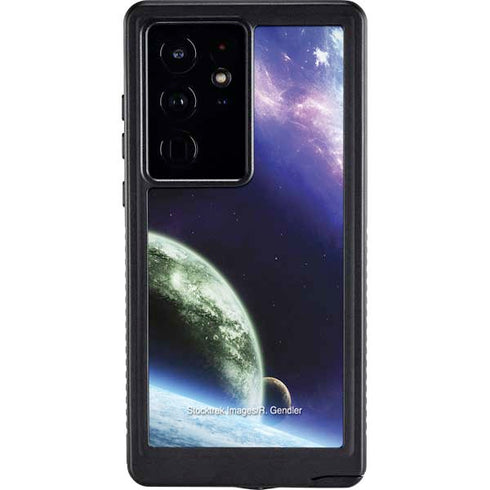 Bird-Shaped Nebula Galaxy S24 Ultra Waterproof Case