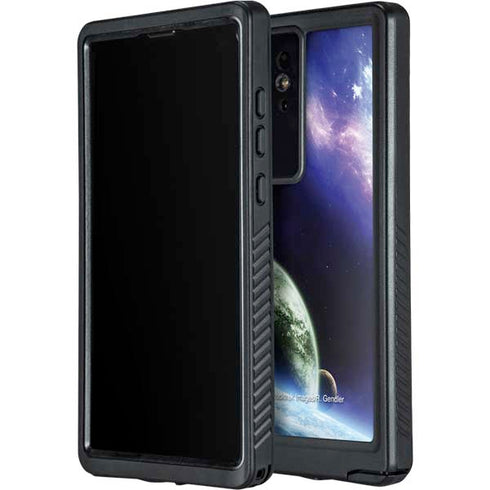 Bird-Shaped Nebula Galaxy S24 Ultra Waterproof Case