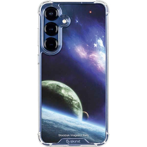 Bird-Shaped Nebula Galaxy S25 Plus Clear Case