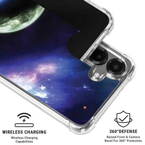 Bird-Shaped Nebula Galaxy S26 Clear Case
