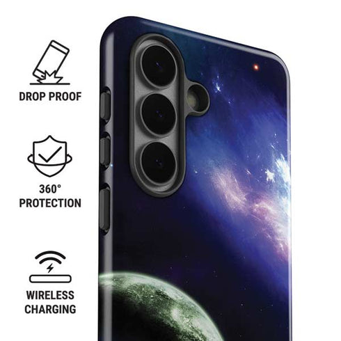 Bird-Shaped Nebula Galaxy S26 Plus Impact Case