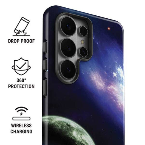 Bird-Shaped Nebula Galaxy S26 Ultra Impact Case
