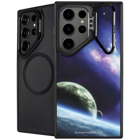 Bird-Shaped Nebula Galaxy S26 Ultra Kickstand Case