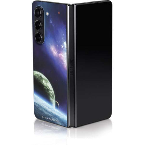 Bird-Shaped Nebula Galaxy Z Fold5 5G Skin