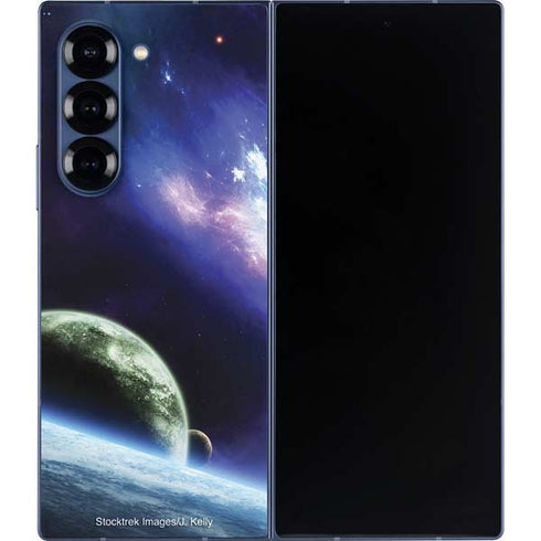 Bird-Shaped Nebula Galaxy Z Fold6 Skin
