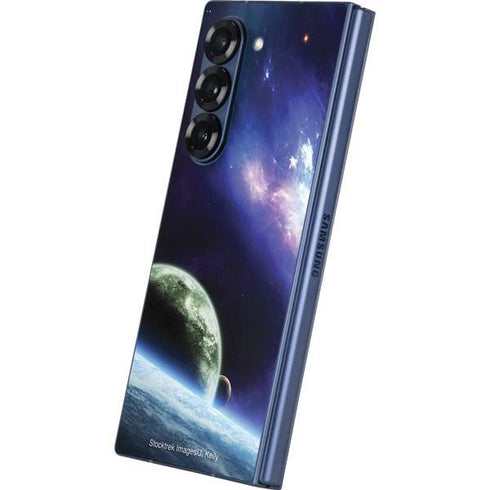 Bird-Shaped Nebula Galaxy Z Fold6 Skin