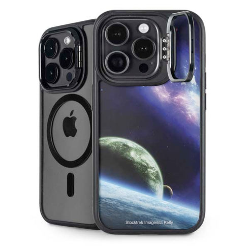 Bird-Shaped Nebula iPhone 13 Pro Kickstand Case