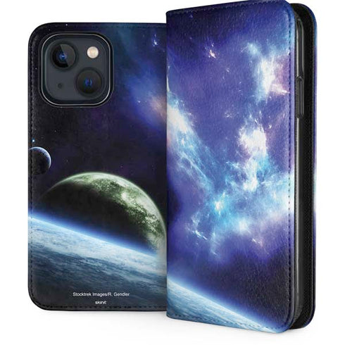 Bird-Shaped Nebula iPhone 14 Folio Case