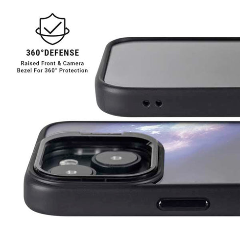 Bird-Shaped Nebula iPhone 14 Plus Kickstand Case