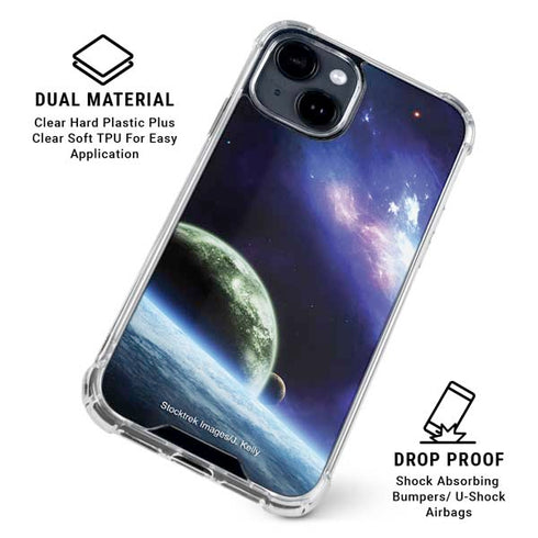 Bird-Shaped Nebula iPhone 15 Clear Case