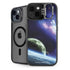 Bird-Shaped Nebula iPhone 15 Plus Kickstand Case