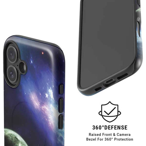 Bird-Shaped Nebula iPhone 16 Plus Magsafe Impact Case