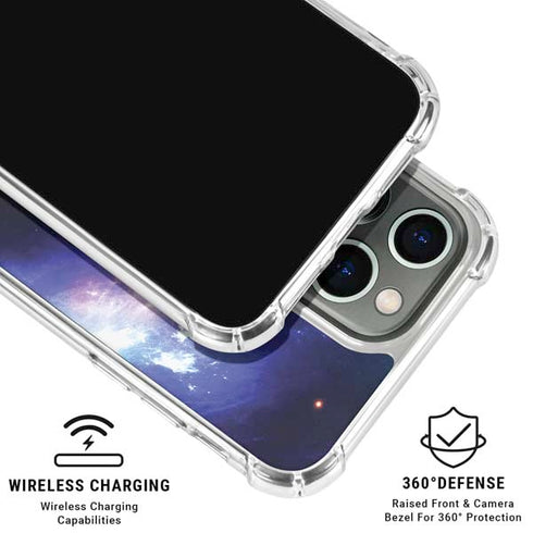 Bird-Shaped Nebula iPhone 16 Pro Max Clear Case