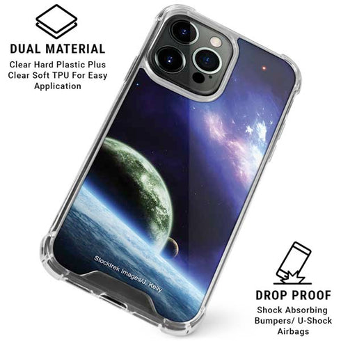 Bird-Shaped Nebula iPhone 16 Pro Max Clear Case