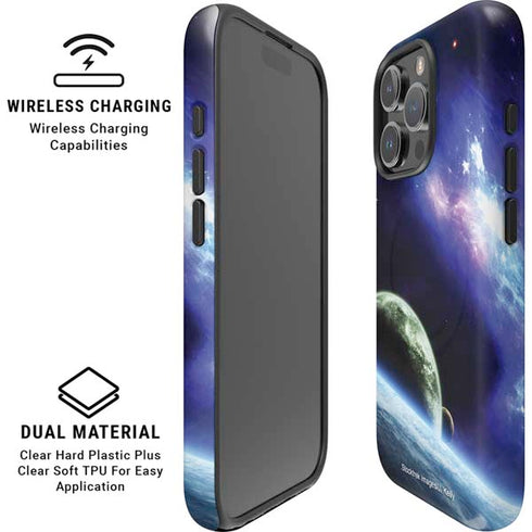 Bird-Shaped Nebula iPhone 16 Pro Max Magsafe Impact Case