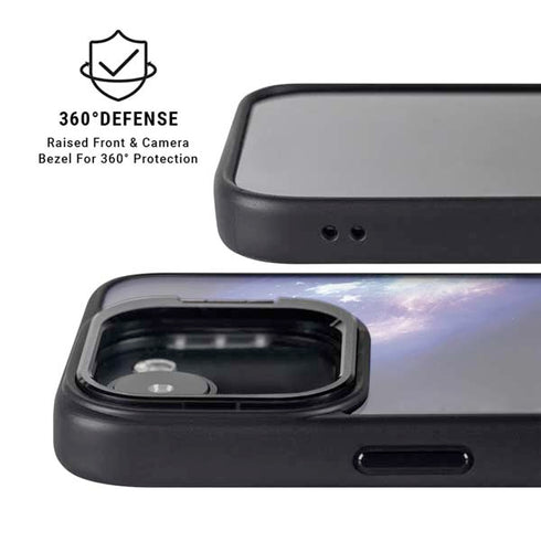 Bird-Shaped Nebula iPhone 16e Kickstand Case