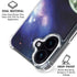 Bird-Shaped Nebula iPhone 17 Clear Case