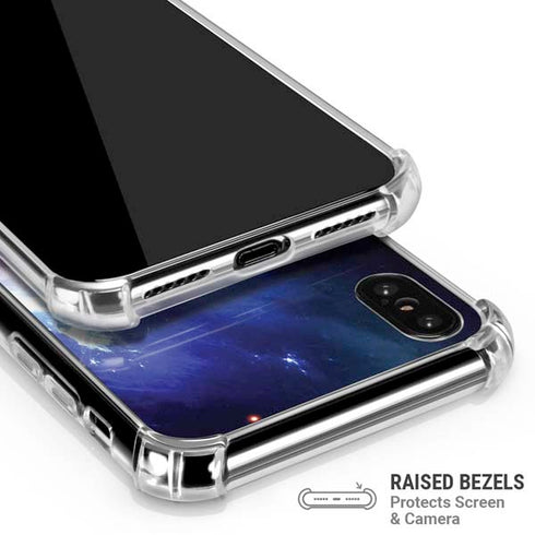 Bird-Shaped Nebula iPhone X/XS Clear Case