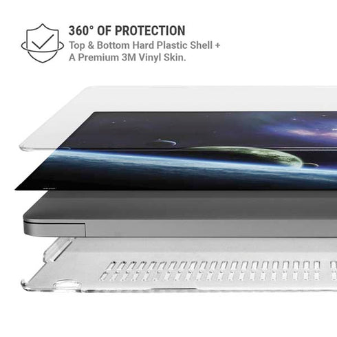 Bird-Shaped Nebula MacBook Cases