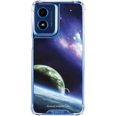 Bird-Shaped Nebula Moto G Play 4G (2024) Clear Case