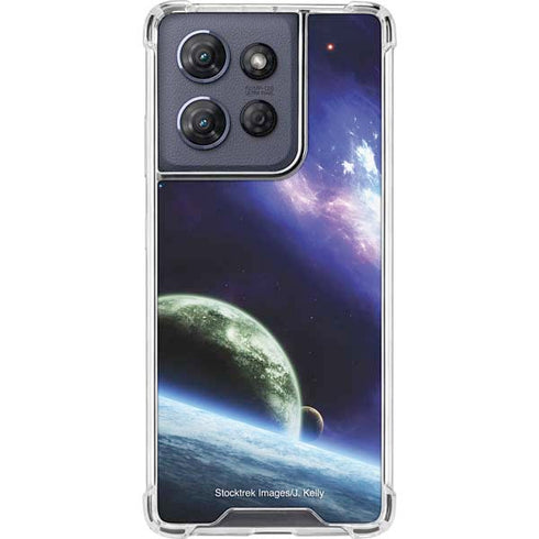 Bird-Shaped Nebula Moto G Power 5G (2025) Clear Case