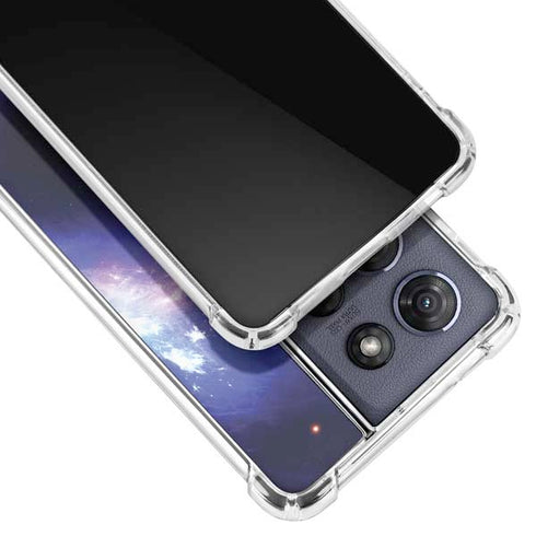 Bird-Shaped Nebula Moto G Power 5G (2025) Clear Case
