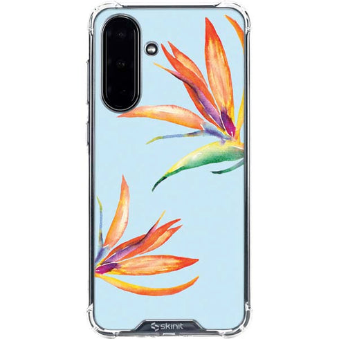 Birds of Paradise Summer Galaxy A36 5G Clear Case