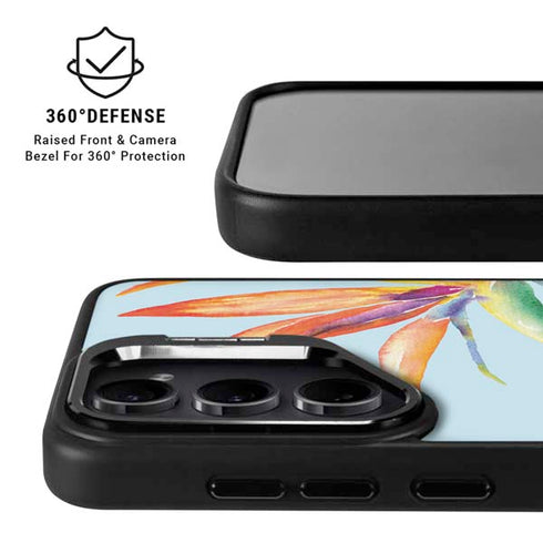Birds of Paradise Summer Galaxy S24 FE Kickstand Case
