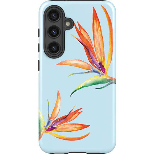 Birds of Paradise Summer Galaxy S25 Impact Case