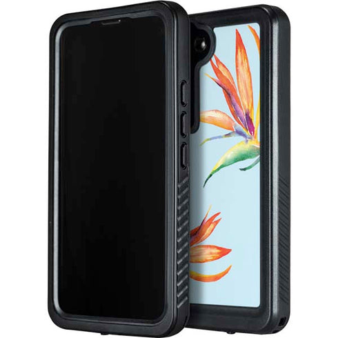 Birds of Paradise Summer Galaxy S24 Plus Waterproof Case