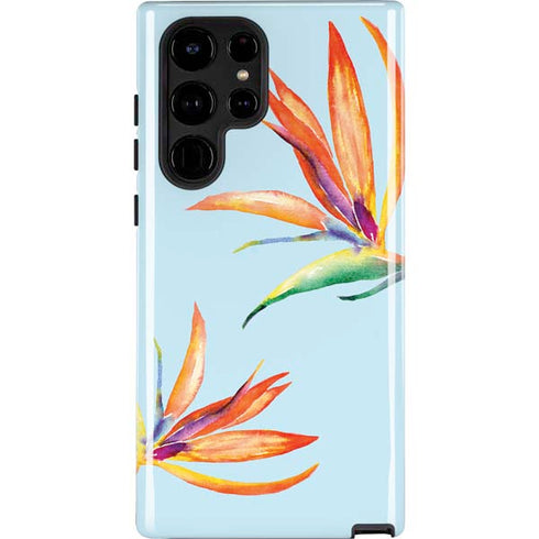 Birds of Paradise Summer Galaxy S25 Ultra Impact Case
