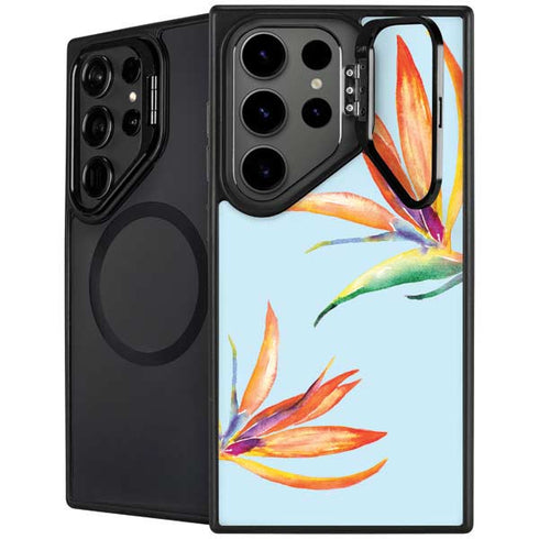 Birds of Paradise Summer Galaxy S25 Ultra Kickstand Case