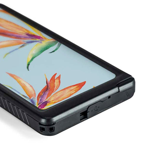 Birds of Paradise Summer Galaxy S24 Ultra Waterproof Case