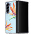 Birds of Paradise Summer Galaxy Z Fold5 5G Clear Case