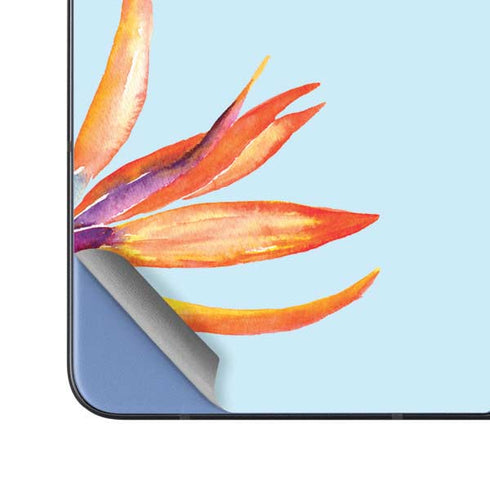 Birds of Paradise Summer Galaxy Z Fold5 5G Skin