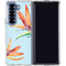 Birds of Paradise Summer Galaxy Z Fold6 Clear Case
