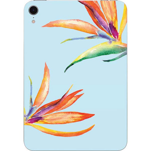 Birds of Paradise Summer Apple iPad Mini Skin