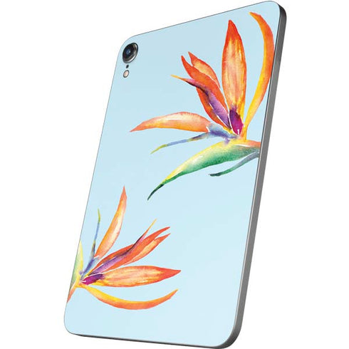 Birds of Paradise Summer Apple iPad Mini Skin