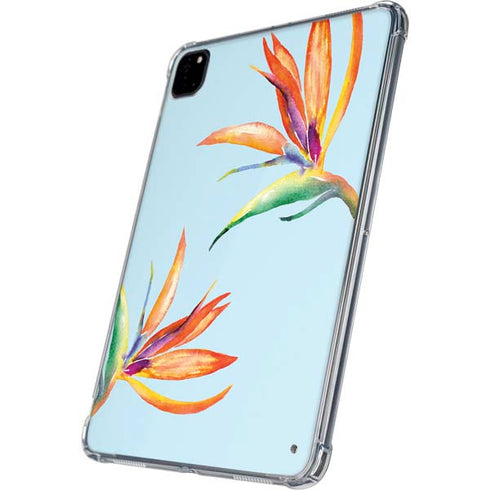 Birds of Paradise Summer iPad Pro 11in (2024) Clear Case