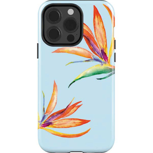 Birds of Paradise Summer iPhone 15 Pro Impact Case
