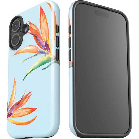 Birds of Paradise Summer iPhone 16 Impact Case