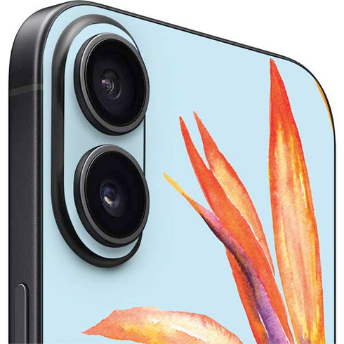 Birds of Paradise Summer iPhone 16 Plus Skin