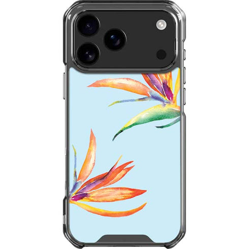 Birds of Paradise Summer iPhone 18 Pro Max Clear Case