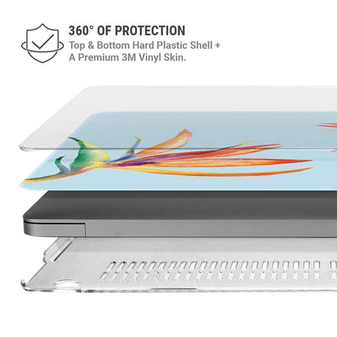 Birds of Paradise Summer MacBook Pro 14in (2021-24) Case plus Skin