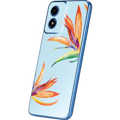 Birds of Paradise Summer Moto G Play 4G (2024) Skin