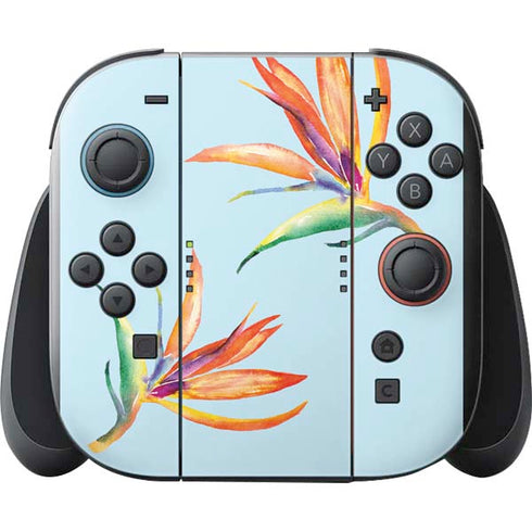 Birds of Paradise Summer Nintendo Switch 2 (2025) with Joy-Con Skin
