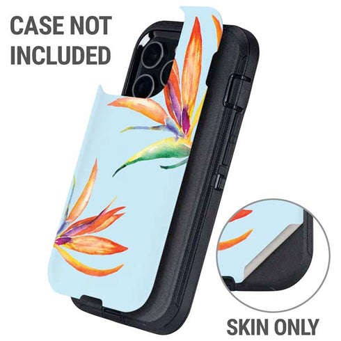 Birds of Paradise Summer Otterbox Defender iPhone Skin