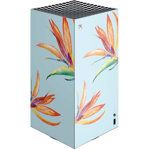Birds of Paradise Summer XBox Series X Digital Edition Console Skin