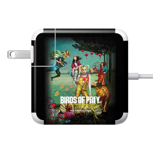 DC Comics Harley Quinn Birds of Prey Variant Movie Poster 85W Power Adapter (15 and 17 inch MacBook Pro Charger) Skin