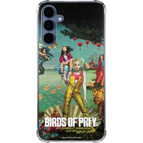 DC Comics Harley Quinn Birds of Prey Variant Movie Poster Galaxy A35 5G Clear Case